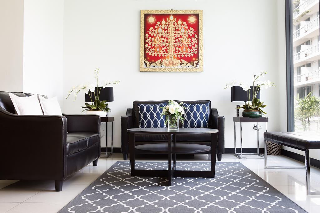 The Capital Resort @ Sukhumvit 50 Bangkok Exterior photo A living room in a condominium